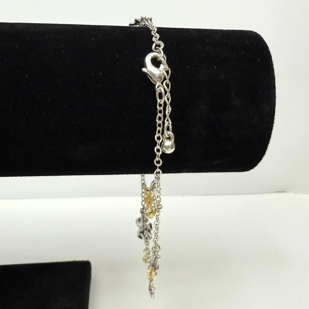 Ankle Bracelet dangling flower